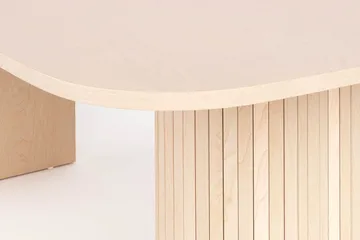 Spisebord Kopparbo 200 cm - Hvitlasert Eik - Møbler - Bord - Spisebord & kjøkkenbord