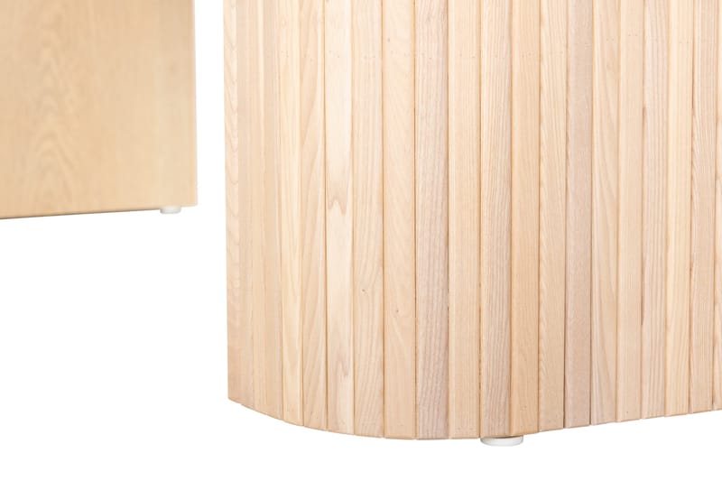 Spisebord Kopparbo 200 cm - Lyst hvitlasert eik - Møbler - Bord - Spisebord & kjøkkenbord