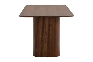 Spisebord Kopparbo 200 cm - Mørkebrunt / Valnøtt / Tre - Møbler - Bord - Spisebord & kjøkkenbord