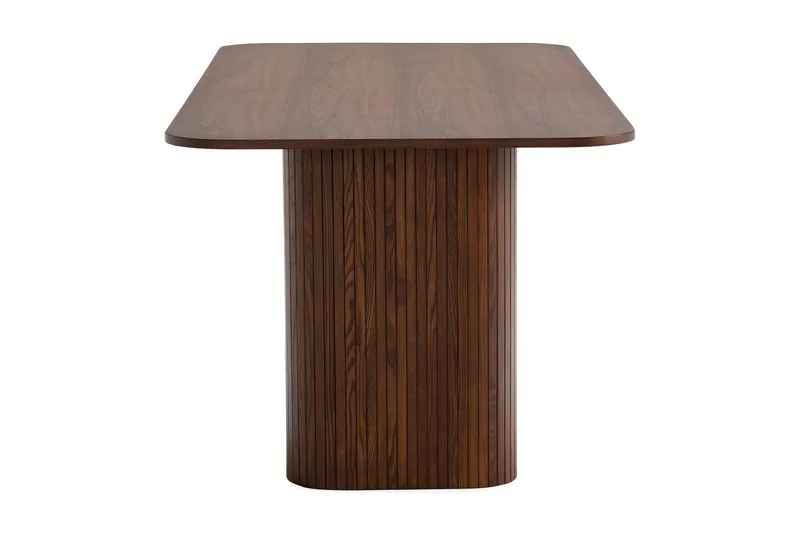 Spisebord Kopparbo 200 cm - Mørkebrunt / Valnøtt / Tre - Møbler - Bord - Spisebord & kjøkkenbord