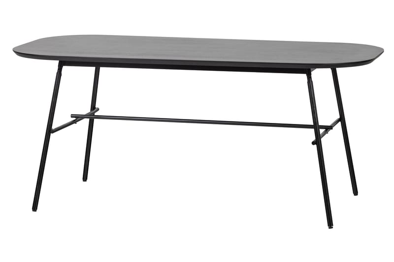 Spisebord Kostroma 180 cm - Svart - Spisebord & kjøkkenbord