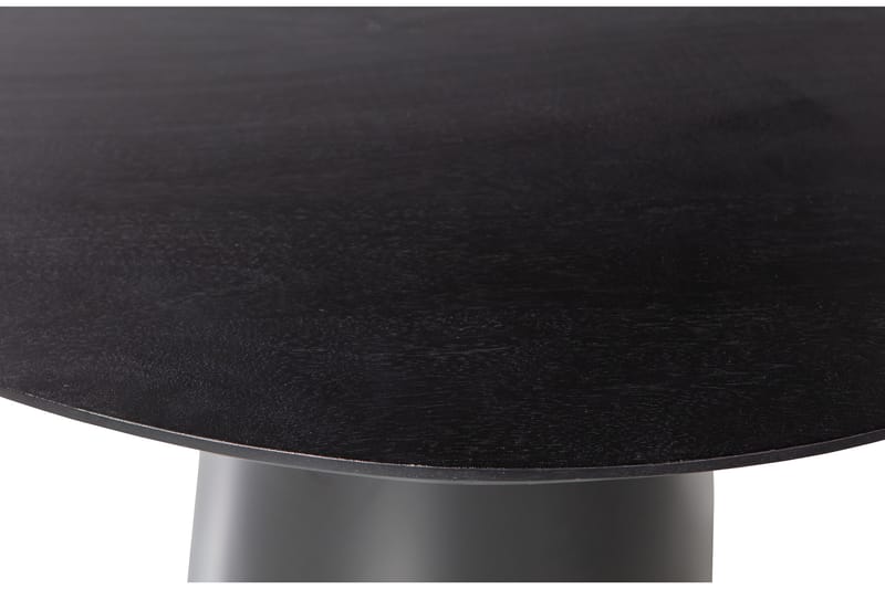 Spisebord Kyuv 102 cm Rundt - Svart - Spisebord & kjøkkenbord