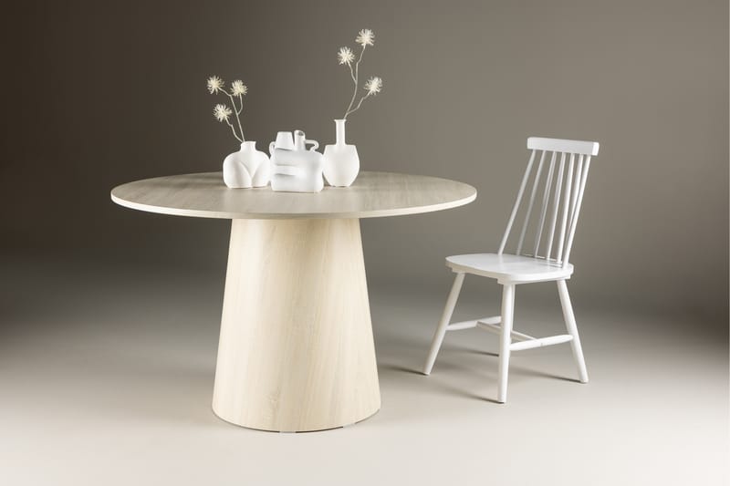 Spisebord Lanzo 120 cm Whitewash - Venture Home - Spisebord & kjøkkenbord