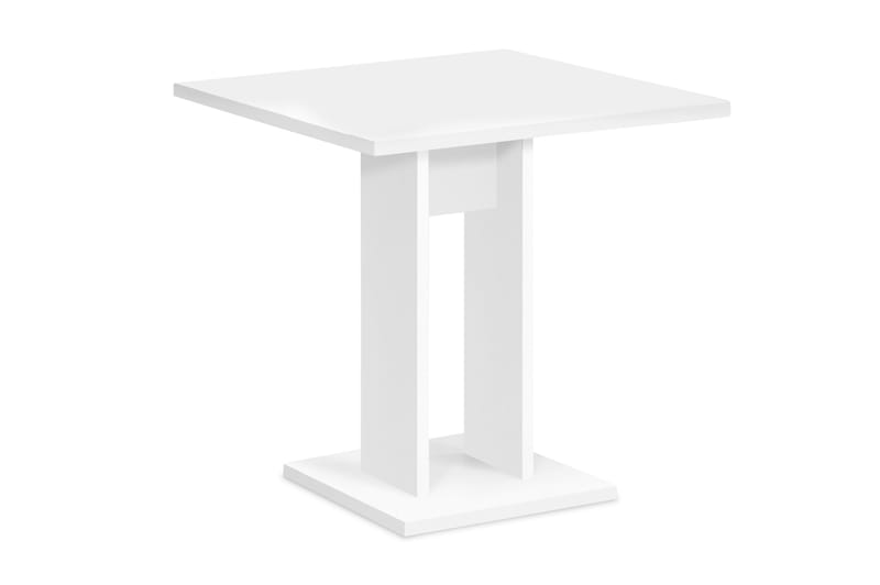 Spisebord Loriana 70 cm - Hvit - Spisebord & kjøkkenbord