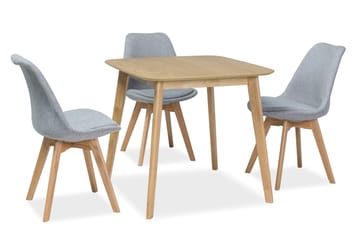 Spisebord Louesme 80 cm - Natur - Møbler - Bord - Spisebord & kjøkkenbord