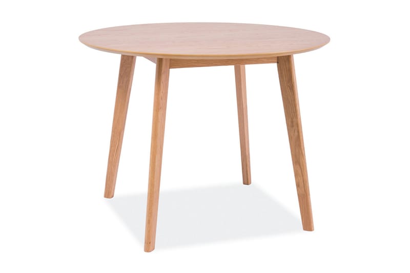 Spisebord Louesme 90 cm Rundt - Natur - Møbler - Bord - Spisebord & kjøkkenbord