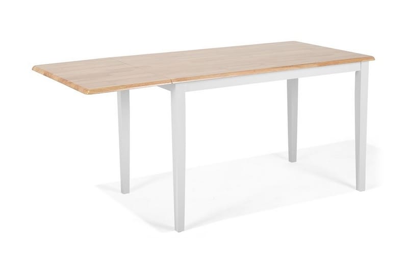 Spisebord Louisiana 160 cm - Hvit - Spisebord & kjøkkenbord