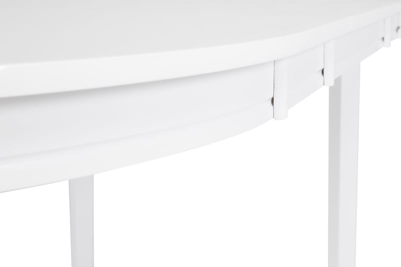 Spisebord Lowisa 200 cm Ovalt - Hvit - Spisebord & kjøkkenbord