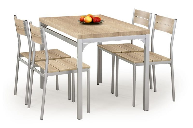 Spisebord Ludvina 110 cm - Eik - Spisebord & kjøkkenbord