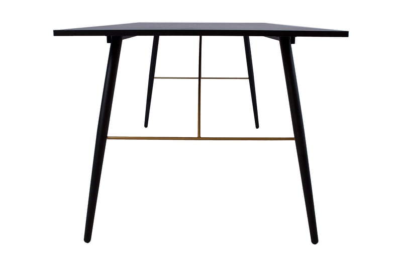 Spisebord Luxembourg Svart/Kobber - Møbler - Bord - Spisebord & kjøkkenbord