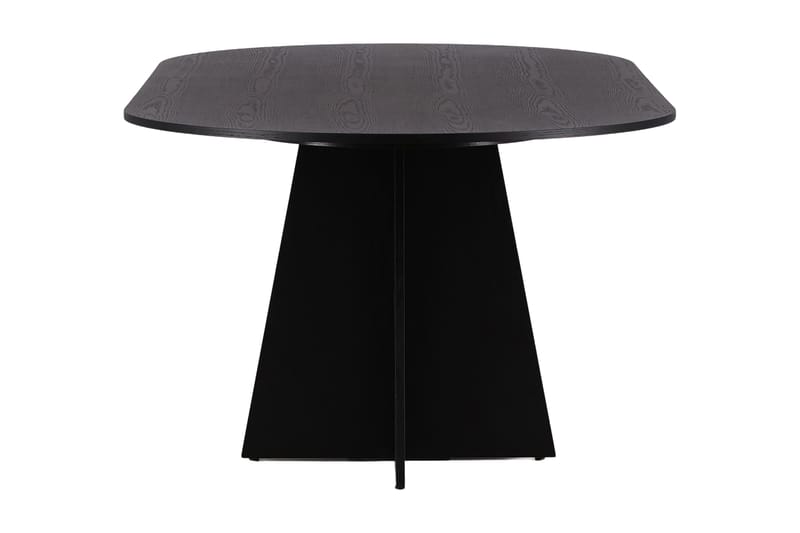 Spisebord Manciat 230x115x75 cm Oval - Svart - Spisebord & kjøkkenbord