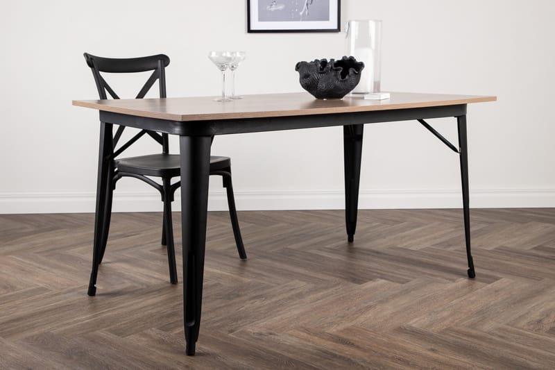 Spisebord Mavlo 140 cm - Valnøtt - Spisebord & kjøkkenbord