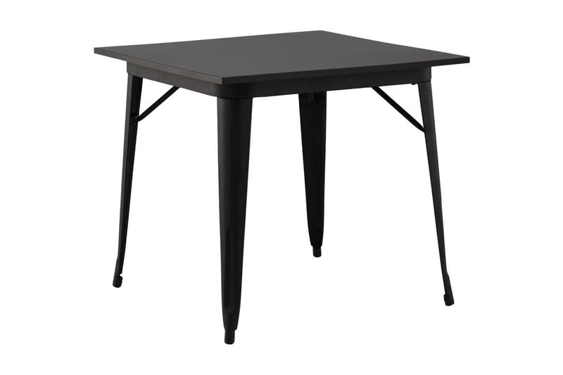 Spisebord Mavlo 80 cm - Svart - Spisebord & kjøkkenbord