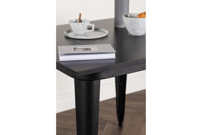Spisebord Mavlo 80 cm - Svart - Spisebord & kjøkkenbord