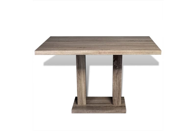 Spisebord MDF eikeutseende - Brun - Spisebord & kjøkkenbord