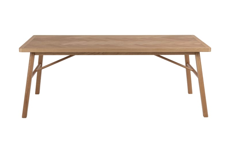 Spisebord Mervue 200 cm - Natur/Matt Natur - Spisebord & kjøkkenbord