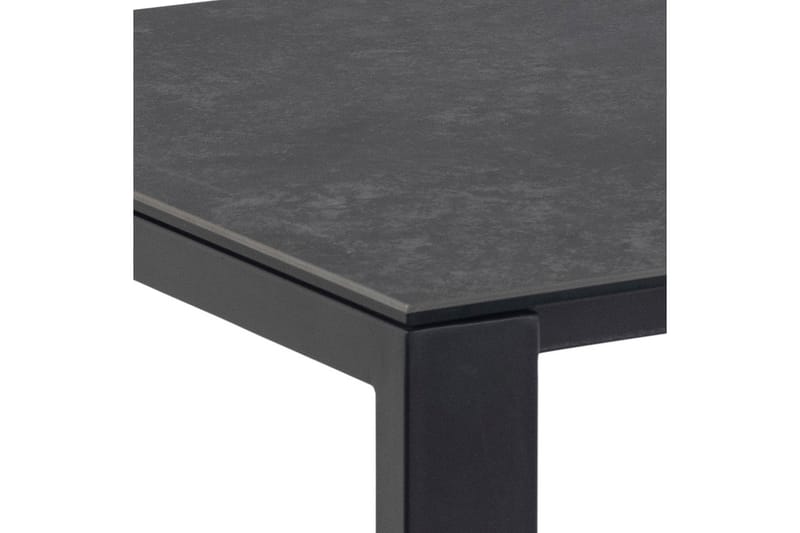 Spisebord Misam 200x90 cm - Sort - Møbler - Bord - Spisebord & kjøkkenbord