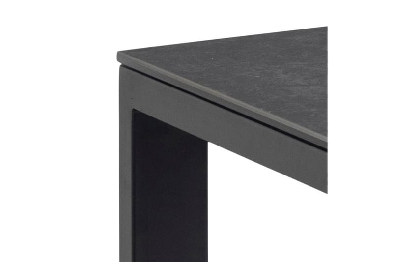 Spisebord Misam 200x90 cm - Sort - Møbler - Bord - Spisebord & kjøkkenbord