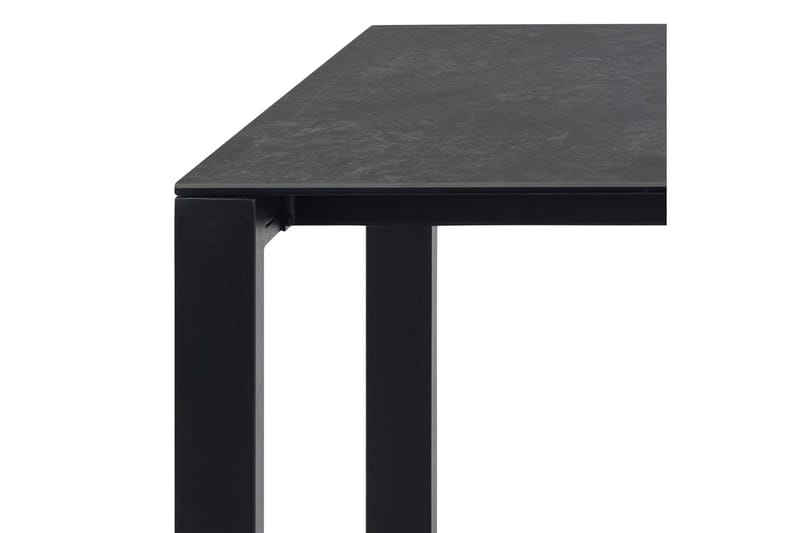 Spisebord Misam 200x90 cm - Sort - Møbler - Bord - Spisebord & kjøkkenbord
