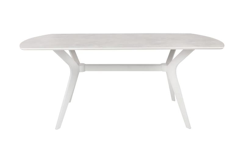 Spisebord Misticon 180x75x180 cm - Hvit - Spisebord & kjøkkenbord