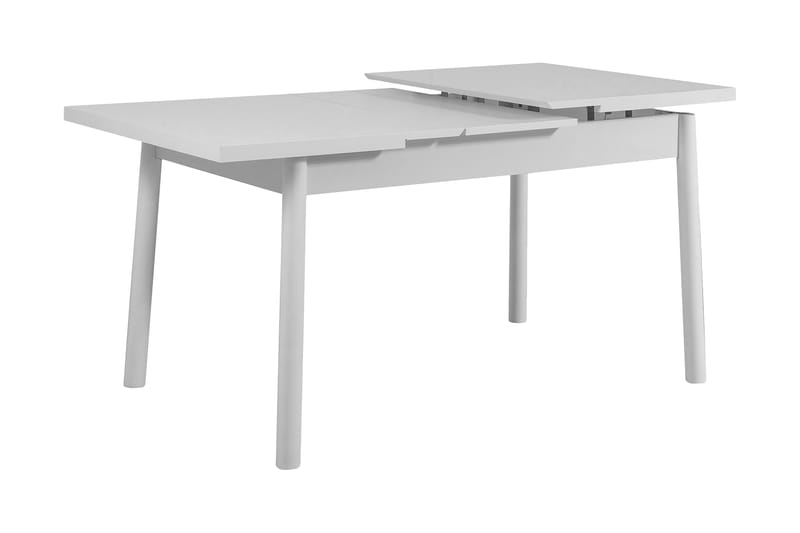 Spisebord Molgachiz 120x75x120 cm - Hvit - Spisebord & kjøkkenbord