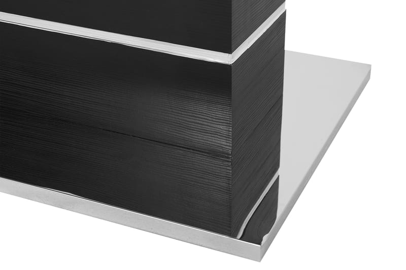Spisebord Mueller Forlengningsbart 140 cm - Svart|Hvit - Spisebord & kjøkkenbord
