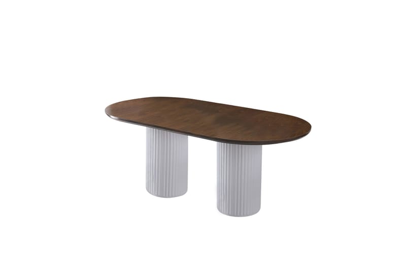 Spisebord Murat 200 cm - Valnøtt - Spisebord & kjøkkenbord