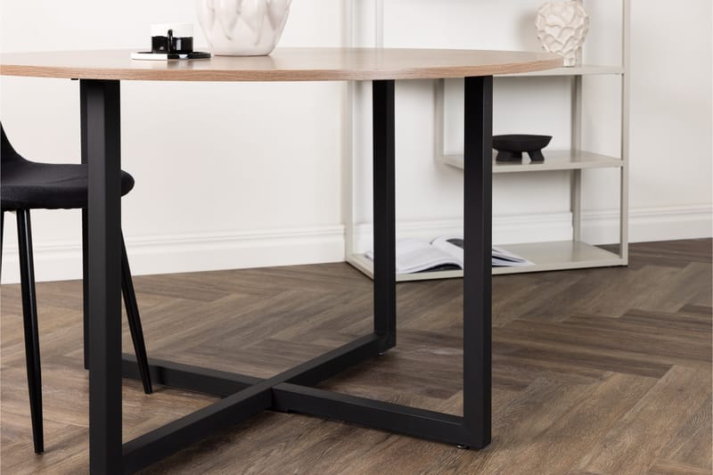 Spisebord Namuta 120 cm Rund - Valnøtt - Spisebord & kjøkkenbord