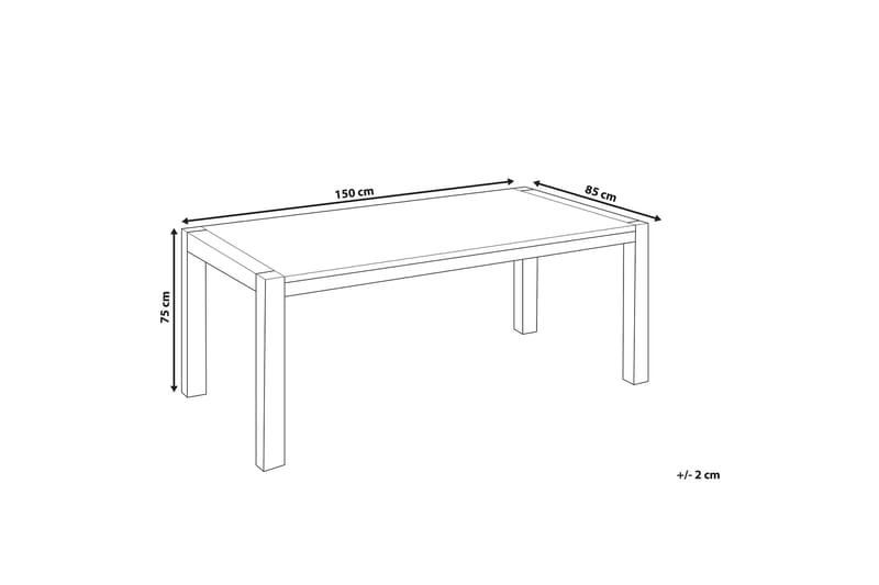 Spisebord Natura 150 cm - Tre | Natur - Spisebord & kjøkkenbord