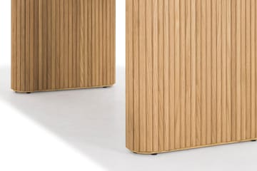 Spisebord Noira 220 cm Ovalt - Natur - Møbler - Bord - Spisebord & kjøkkenbord
