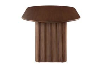 Spisebord Noira 220 cm Valnøtt - Brun - Møbler - Bord - Spisebord & kjøkkenbord