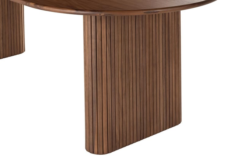 Spisebord Noira 220 cm Valnøtt - Brun - Møbler - Bord - Spisebord & kjøkkenbord