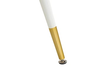 Spisebord Ochobi 140 cm - Hvit/Svart - Møbler - Bord - Spisebord & kjøkkenbord