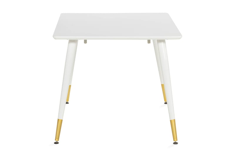 Spisebord Ochobi 180 cm - Hvit/Messing - Spisebord & kjøkkenbord