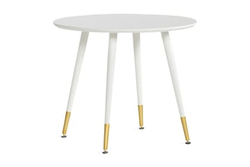 Spisebord Ochobi 90 cm - Hvit - Møbler - Bord - Spisebord & kjøkkenbord