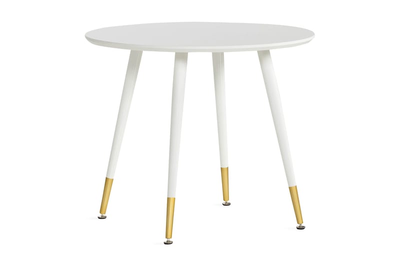 Spisebord Ochobi 90 cm - Hvit - Møbler - Bord - Spisebord & kjøkkenbord