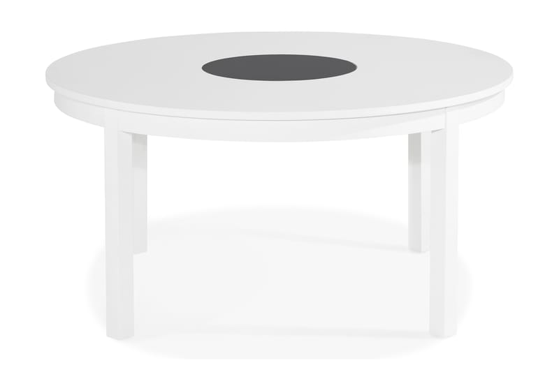 Spisebord Octavia 150 cm Rund - Hvit - Spisebord & kjøkkenbord