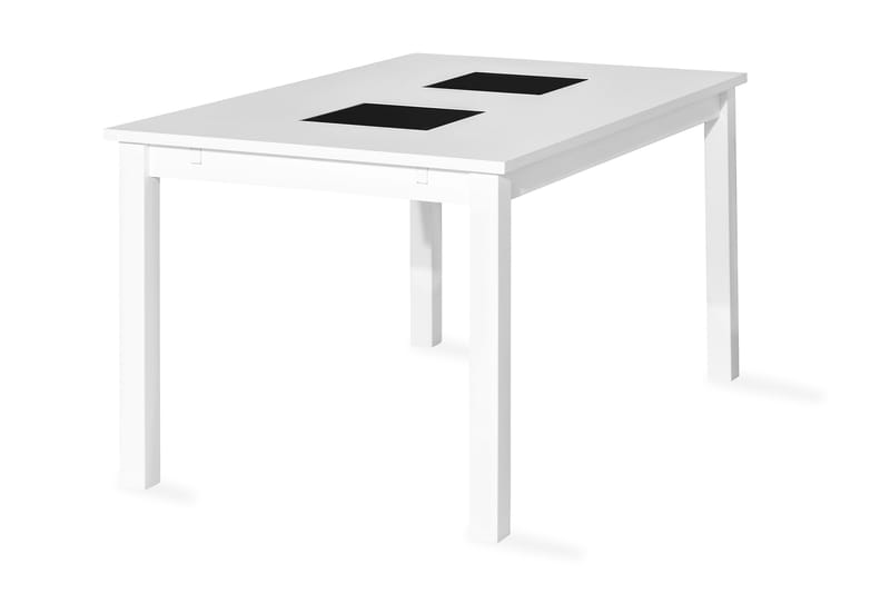 Spisebord Octavia Forlengningsbart 140 cm - Hvit - Spisebord & kjøkkenbord