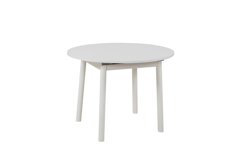 Spisebord Oliver 100 cm - Hvit - Spisebord & kjøkkenbord