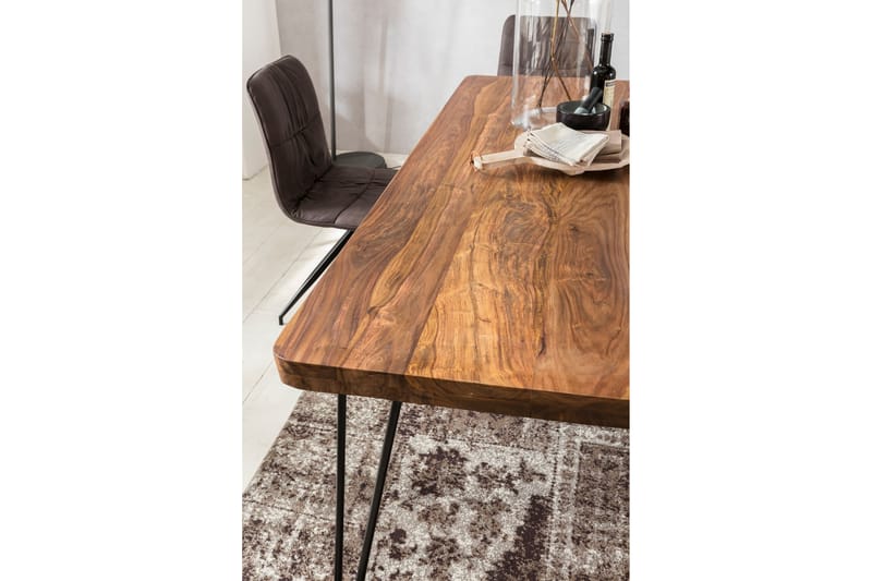Spisebord Quatisha 120 cm - Brun - Spisebord & kjøkkenbord