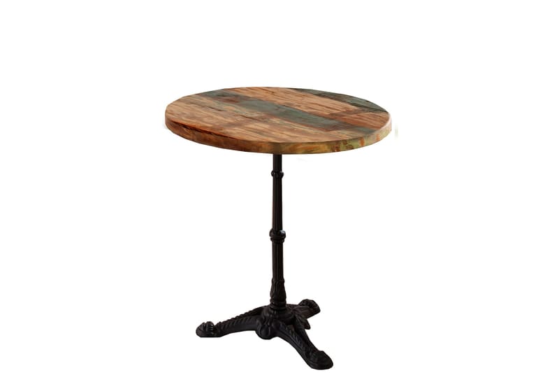 Spisebord Raital 60 cm - Resikulert Tre/Svart - Spisebord & kjøkkenbord