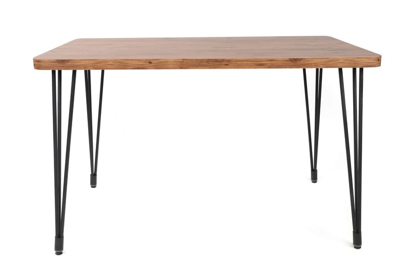 Spisebord Ramila 120 cm - Valnøtt/Svart - Spisebord & kjøkkenbord