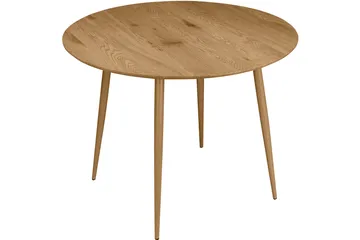 Spisebord Reddeer Rundt 100 cm - Natur - Møbler - Bord - Spisebord & kjøkkenbord