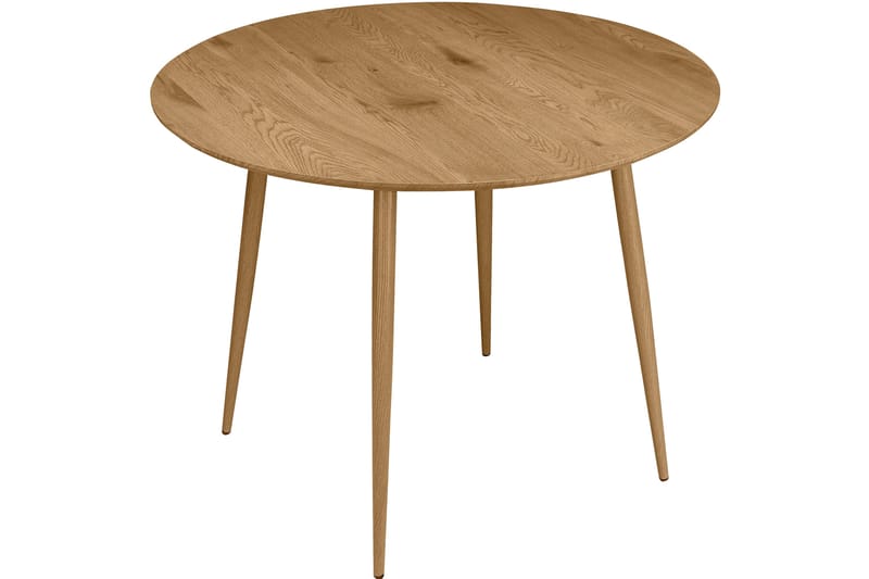Spisebord Reddeer Rundt 100 cm - Natur - Spisebord & kjøkkenbord