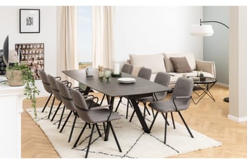 Spisebord Renuka 240x97 cm - Sort - Møbler - Bord - Spisebord & kjøkkenbord