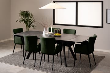 Spisebord Renuka 240x97 cm - Sort - Møbler - Bord - Spisebord & kjøkkenbord