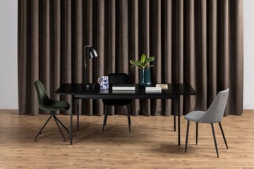 Spisebord Ricketts 200x90 cm - Sort - Møbler - Bord - Spisebord & kjøkkenbord