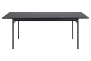 Spisebord Ricketts 200x90 cm - Sort - Møbler - Bord - Spisebord & kjøkkenbord
