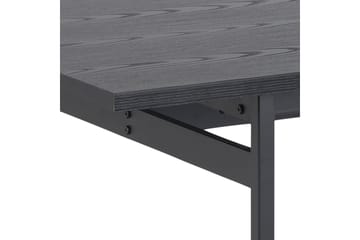 Spisebord Ricketts 200x90 cm - Sort - Møbler - Bord - Spisebord & kjøkkenbord