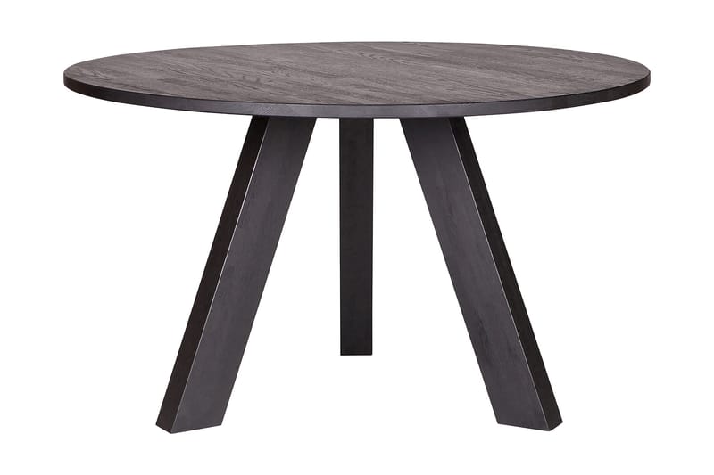 Spisebord Rodion 129 cm Rund - Mørkebrun - Møbler - Bord - Spisebord & kjøkkenbord